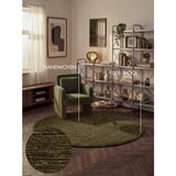 Ted Baker Temno zelena ročno tkana volnena okrogla preproga ø 160 cm Bexley Woolwich – | Shoptok.si