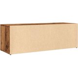  Klupa za spremanje obuće boja staro drvo 105x35x35 cm drvene | shoptok.hr