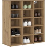 VidaXL ormar za cipele umjetnička hrastovina 52.5 x 30 x 50 cm VidaXL ormar za cipele umjetnička hrastovina 52.5 x 30 x 50 cm Slike