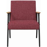vidaXL fotelja Vinska crvena 59 x 75 x 78 cm tkanina | shoptok.hr