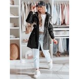 DStreet Kurtka damska przejściowa parka FERIPARKA czarna | Shoptok.si