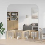  Vrata za pse s postoljem 4 pcs Hrast sonoma 80 x 60 cm | shoptok.hr