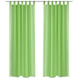 vidaXL Zelene prozirne zavjese 140 x 175 cm 2 kom Cijene