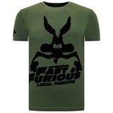 Local Fanatic Majice s kratkimi rokavi 135422916 Zelena | Shoptok.si
