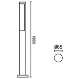 Faro 75524 - LED spoljašnja lampa BERET-3 LED/16W/230V IP54 | Eponuda.com