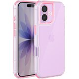 AVIZAR Ovitek za iPhone 17, ojačan, dvomaterialni, teksturiran, nedrseč, Roza, (5000189257) | Shoptok.si