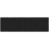 vidaXL Vzglavna stranica črna 160 cm blago | Shoptok.si