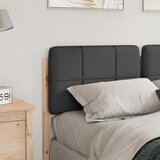  Tapecirani uzglavlje s uzglavljem Smeđa i tamno siva 135 cm | Eponuda.com