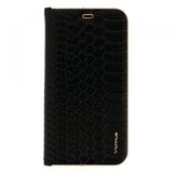  Preklopna torbica z vzorcem krokodila za iPhone 12 Mini črna | Shoptok.si
