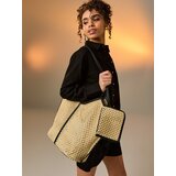 Sinsay Velika pletena torba za rame s novčanikom | shoptok.hr