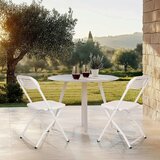 MID.YOU Zložljiv Stol Tudela Xxl Pro W, Bela | Shoptok.si