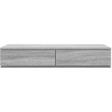  Nočne omarice Siva Sonoma Inženirski les 90 x 36.5 x 16.5 cm, (22008163) | Shoptok.si