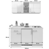 Flex-Well Majhna Kuhinja Z Aparati Nano, Barva Bukve | Shoptok.si