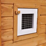vidaXL Zunanji velik zajčnik / kletka za male živali enojna hišica | Shoptok.si