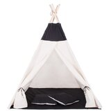 springos šator, crni bez uzorka | shoptok.hr