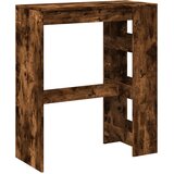  Barski stol s držačima boja hrasta 90x40x103,5 cm drveni | Eponuda.com