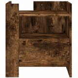  Noćni ormarić dimljena boja hrasta 45x50x50cm konstruirano drvo | Eponuda.ba