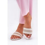 Boto Patterned Flat Ladies Sandals Beige Leysi | ePonuda.com