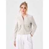 Sinsay Jakna od umjetne brušene kože | shoptok.hr