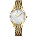 Festina Ročna ura Swarovski 20495/1 Zlata | Shoptok.si