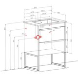  Loft Nero Moras 65 podni | shoptok.hr