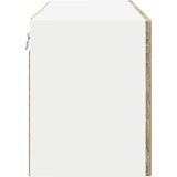  Zidni stakleni ormarić 2 pcs Sonoma hrast 60 x 31 x 40 cm | shoptok.hr