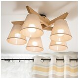  Plafonski luster ANTONIO 5xE14/40W/230V hrast | Eponuda.com