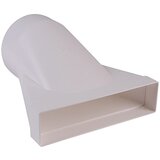OEZPOLAT prijelazni nastavak plosnate ventilacijske cijevi (dimenzije spojnog dijela: 220 x 54 mm, promjer spojnog dijela: 125 mm) cijene