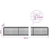  Gabion s žicom debljine 3,5 mm i mrežom 5x2,5 cm 500x50x50 cm Slike