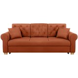 MID.YOU ZOFA S POSTELJNO FUNKCIJO, terakota tekstil | Shoptok.si