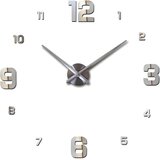  Zidni ljepljivi sat NA - 40195 - Srebrna KP40195 | shoptok.hr