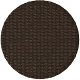  3-dijelni bistro set s jastucima smeđi od poliratana | shoptok.hr
