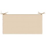 Jastučić za klupu SOEST 100% poliester Krem 60 x 40 x 5 cm - Krem 60 x 40 x 5 cm Melange | shoptok.hr
