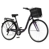 Venssini bicikl fashion grace 28" alu 17" v-brake 6 brzina 155-178cm (s/m) ljubičasti perla 1282069 Cene