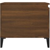  Stolić za kavu boja hrasta 100 x 50 x 45 cm konstruirano drvo | shoptok.hr