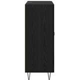  Kreveta Crni hrast 69,5 x 34 x 90 cm Obrađeno drvo i čelik | shoptok.hr