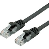 Value 21.99.1460 RJ45 omrežni kabel\, Patch kabel CAT 6a U/UTP 0.50 m črna 1 kos, (20420379) | Shoptok.si