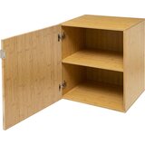 Five komoda sa OGLEDALOM MODUL 45X38X55CM DRVO/STAKLO NATURAL | Eponuda.com