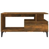  Stolić za kavu boja hrasta 90x49x45 cm konstruirano drvo | Eponuda.com