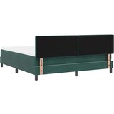  LED Box Spring Krevet Tamnozelena 180 x 200 cm Baršun | shoptok.hr