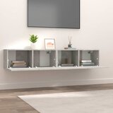 TV ormarići 2 kom Siva betona 80x30x30 cm konstruirano drvo | Eponuda.ba