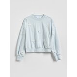 Reserved GIRLS` JOGGING TOP - bljedoplavo Cijene