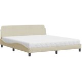  Krevet s madracem Dover krem 180x200 cm od tkanine | shoptok.hr