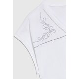 Marisse White Cotton Blouse | ePonuda.com