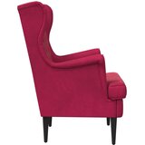  Fotelja Vinska crvena Baršun | shoptok.hr