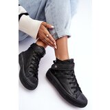 Big Star Women's Padded Platform Sneakers Black | Shoptok.si