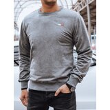 DStreet Bluza męska bez kaptura ciemnoszara | Shoptok.si
