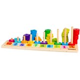  Smily Play drvena igračka Piramida Sorter | shoptok.hr