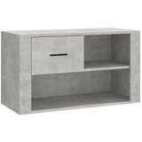 Maison Chic Omarica za obutev - Kopa za čevlje betonsko siva 80x35x45 cm inženirski les, (21778215) Cene