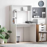 vidaXL Stol s policom Bijelo 91 x 50 x 149 cm Konstruirano drvo Cijene